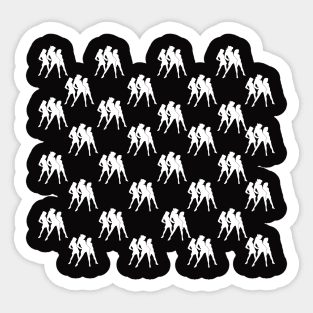 Heathers Pattern Sticker